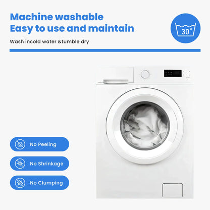 MCQ 400G Bamboo Viscose Mattress Topper Ultra Soft Pillow Top Mattress Pad with Stretchable Pockets Breathable Cooling Topper