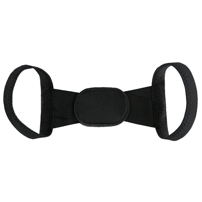 1PC White Posture Corrector for Men and Women - Bionic System Back Brace Adjustable Upper Back Support Shoulder Posture Brace, Back Straightener Neck Pain Relief